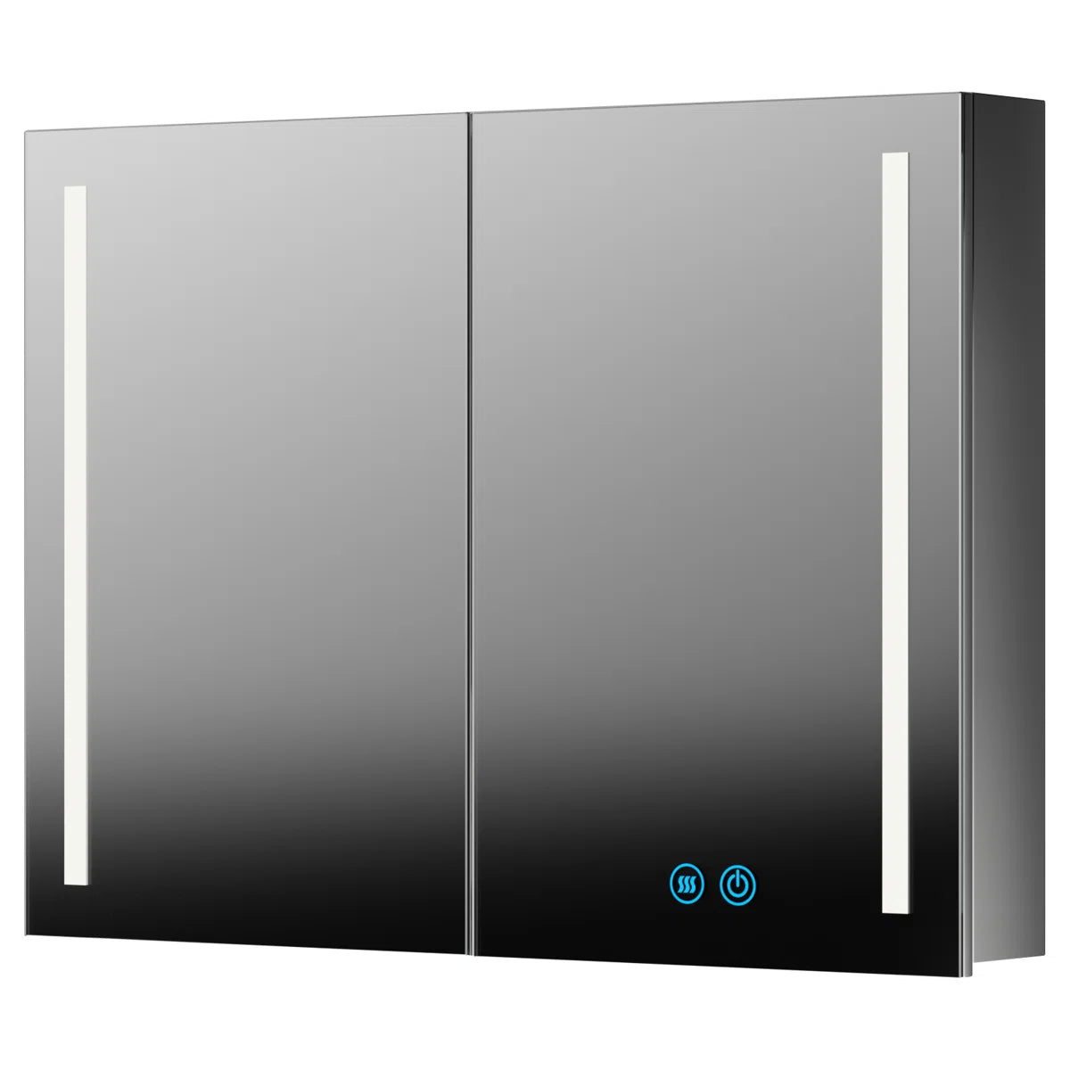 Moberg 31.5'' W 23.6'' H Surface Framed Medicine Cabinet Mirror 3 Fixed By Ivy Bronx 4.4 Rated 4.4 out of 5 stars. 132 Reviews