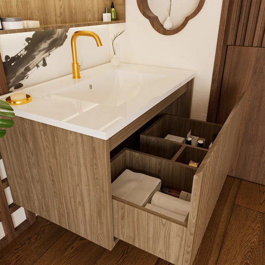 Bathroom Vanity Cabinet Without Ceramic Sink By Ebern Designs