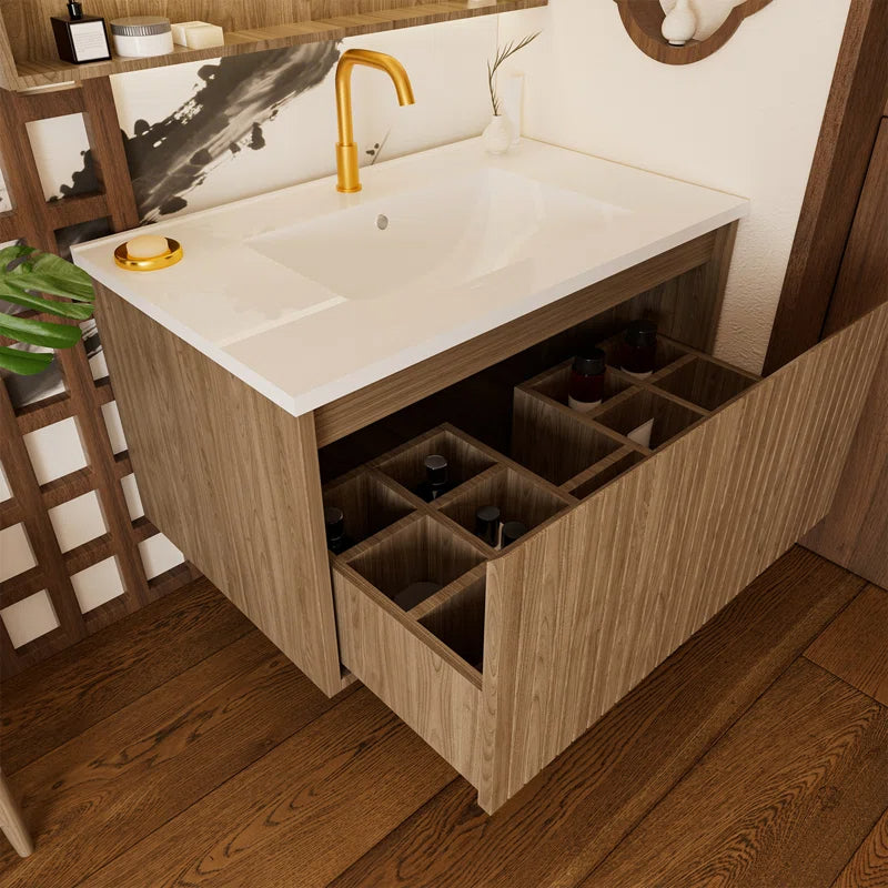Bathroom Vanity Cabinet Without Ceramic Sink By Ebern Designs