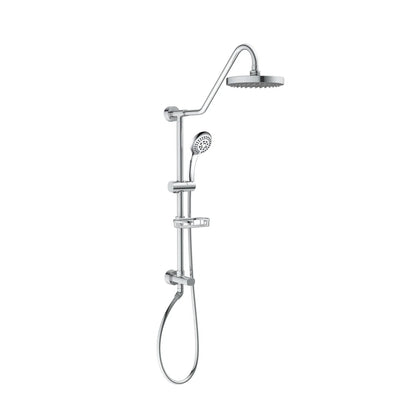 Kauai III 8-in Rain Showerhead Shower System with Slide Bar and Integrated Soap Dish 1011-III-CH By Pulse Showerspas  4.6  Rated 4.6 out of 5 stars. 863 Reviews