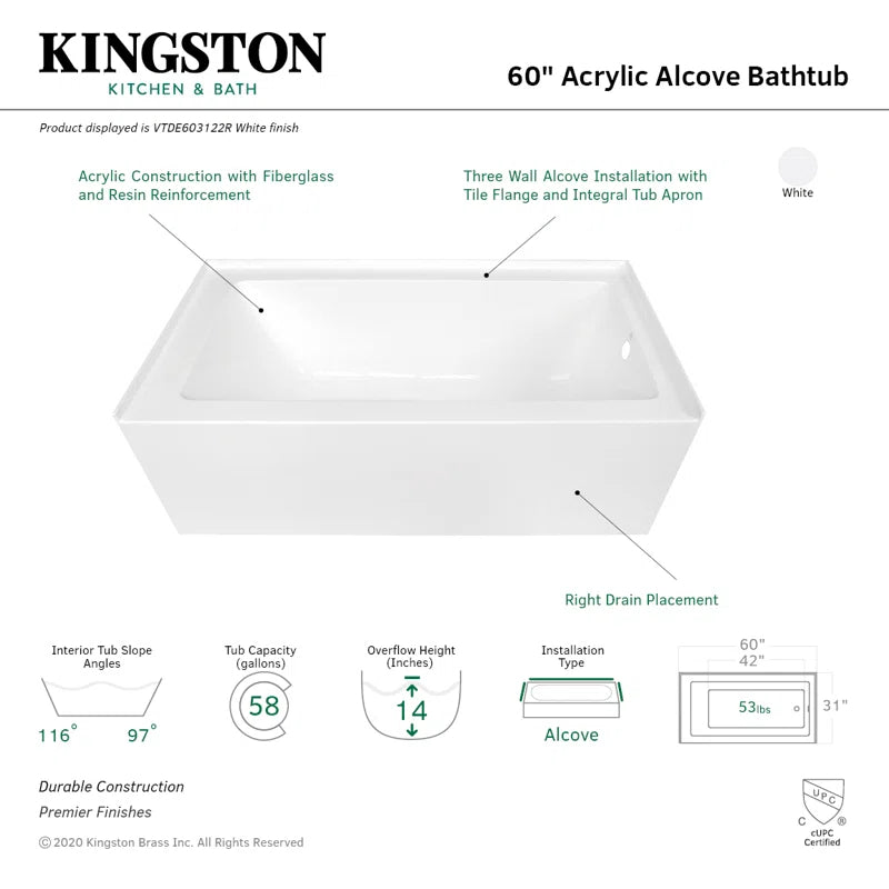 Alcove Tubs